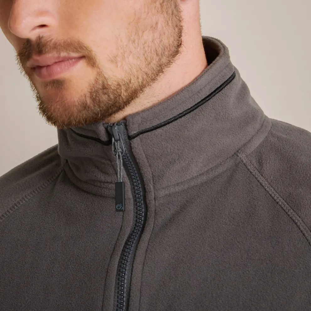 Expert Mens Corey 200 Fleece Jacket | Carbon Grey