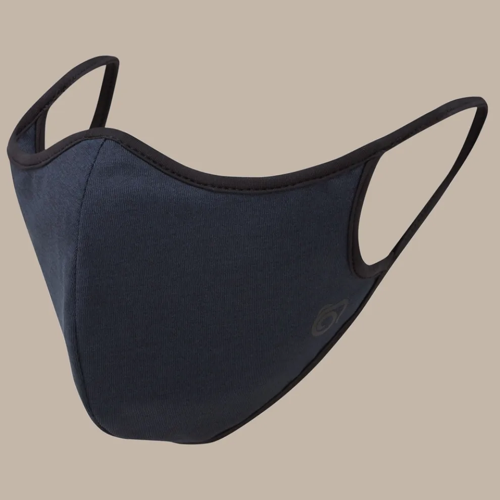 HeiQ Viroblock Face Covering | Blue Navy Marl