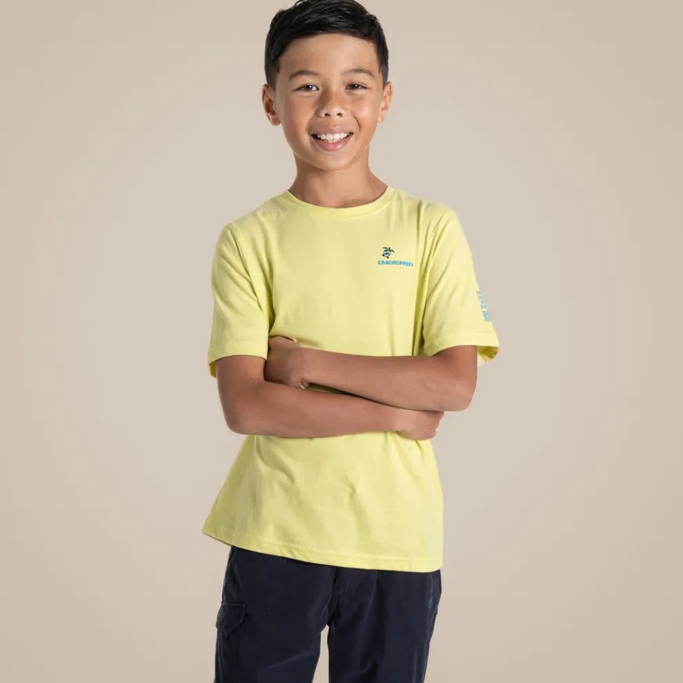 Kid's Ellis Short Sleeved T-Shirt | Key Lime