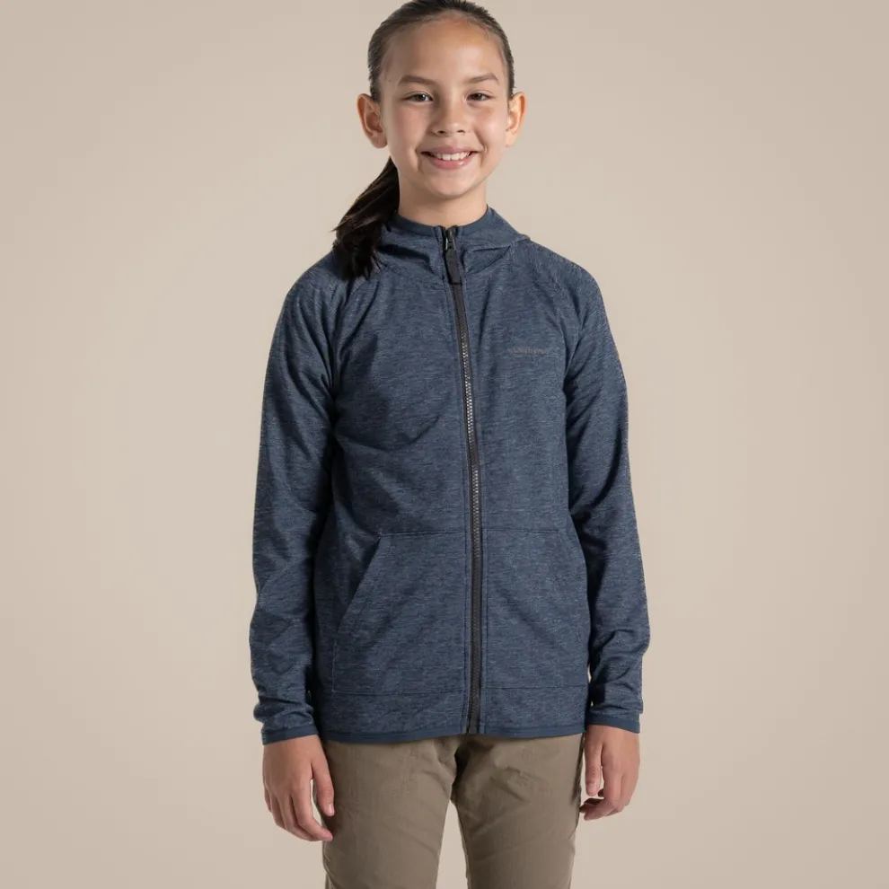 Kids' Nosilife Frey Hooded Jacket | Blue Navy Marl