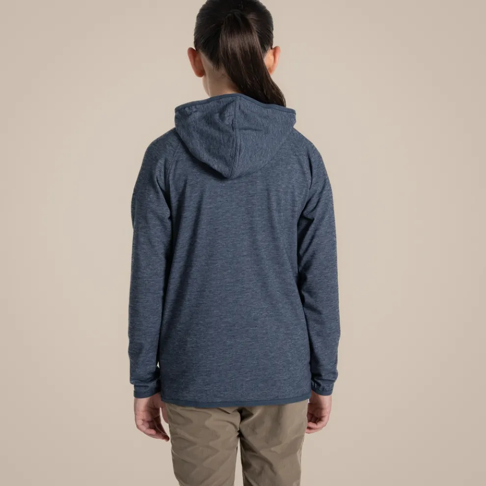 Kids' Nosilife Frey Hooded Jacket | Blue Navy Marl