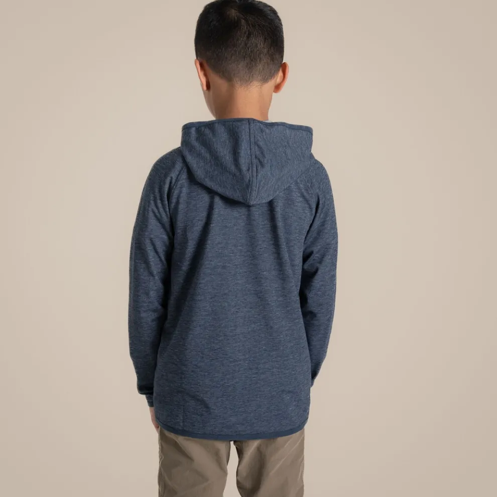 Kids' Nosilife Frey Hooded Jacket | Blue Navy Marl