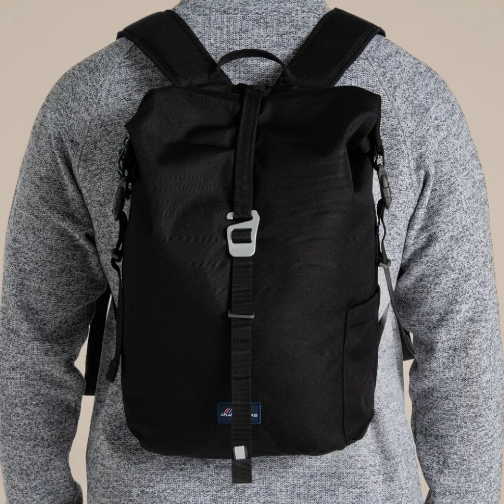 16L Kiwi Classic Rolltop Backpack II | Black
