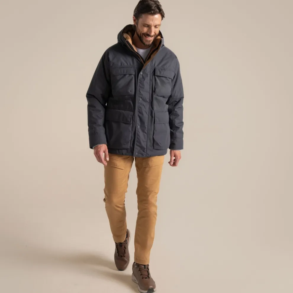 Men's Breckon Waterproof Jacket | Dark Iron