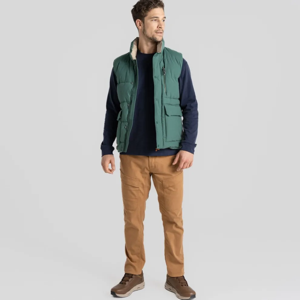 Men's Burren Vest | Evergreen
