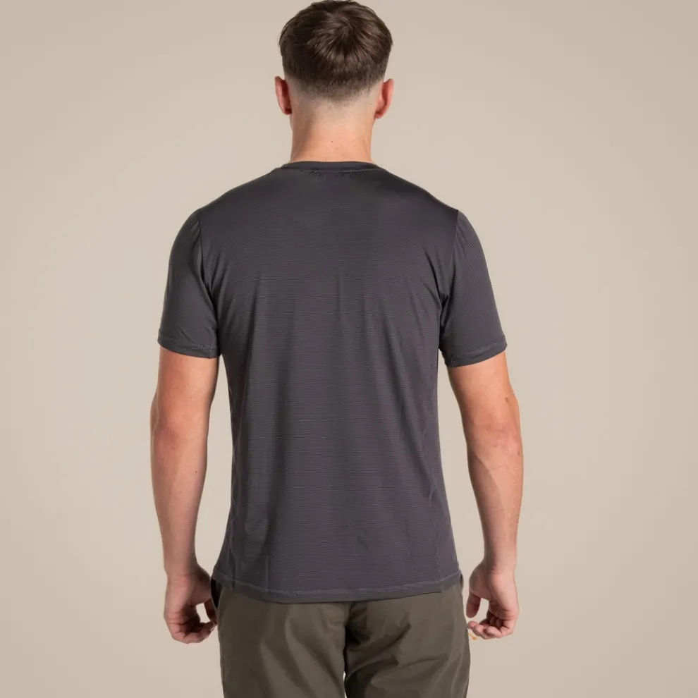 Men's Charon Short Sleeved T-Shirt | Dark Iron