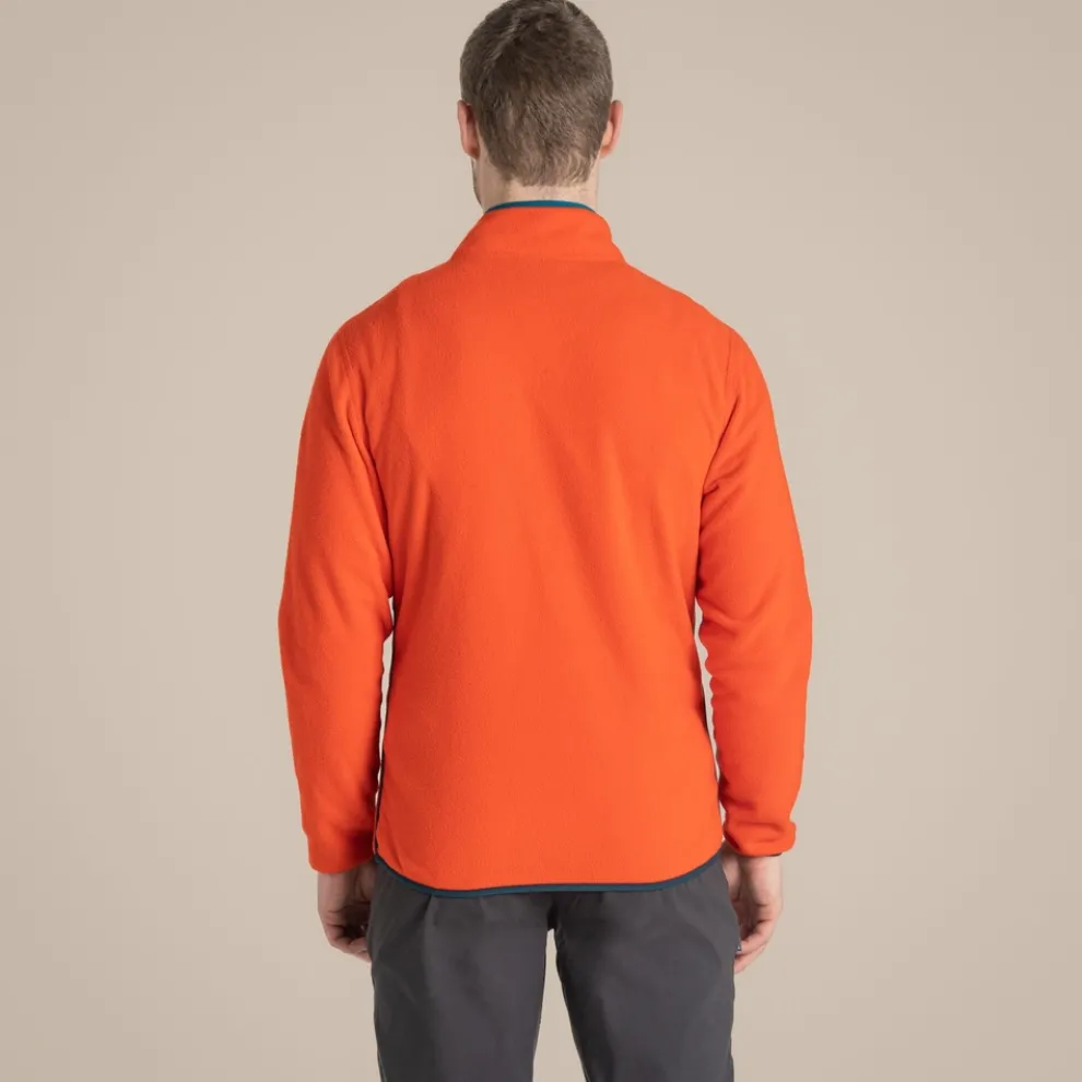Men's CO2 Renu Half Zip Fleece | Macaw Red