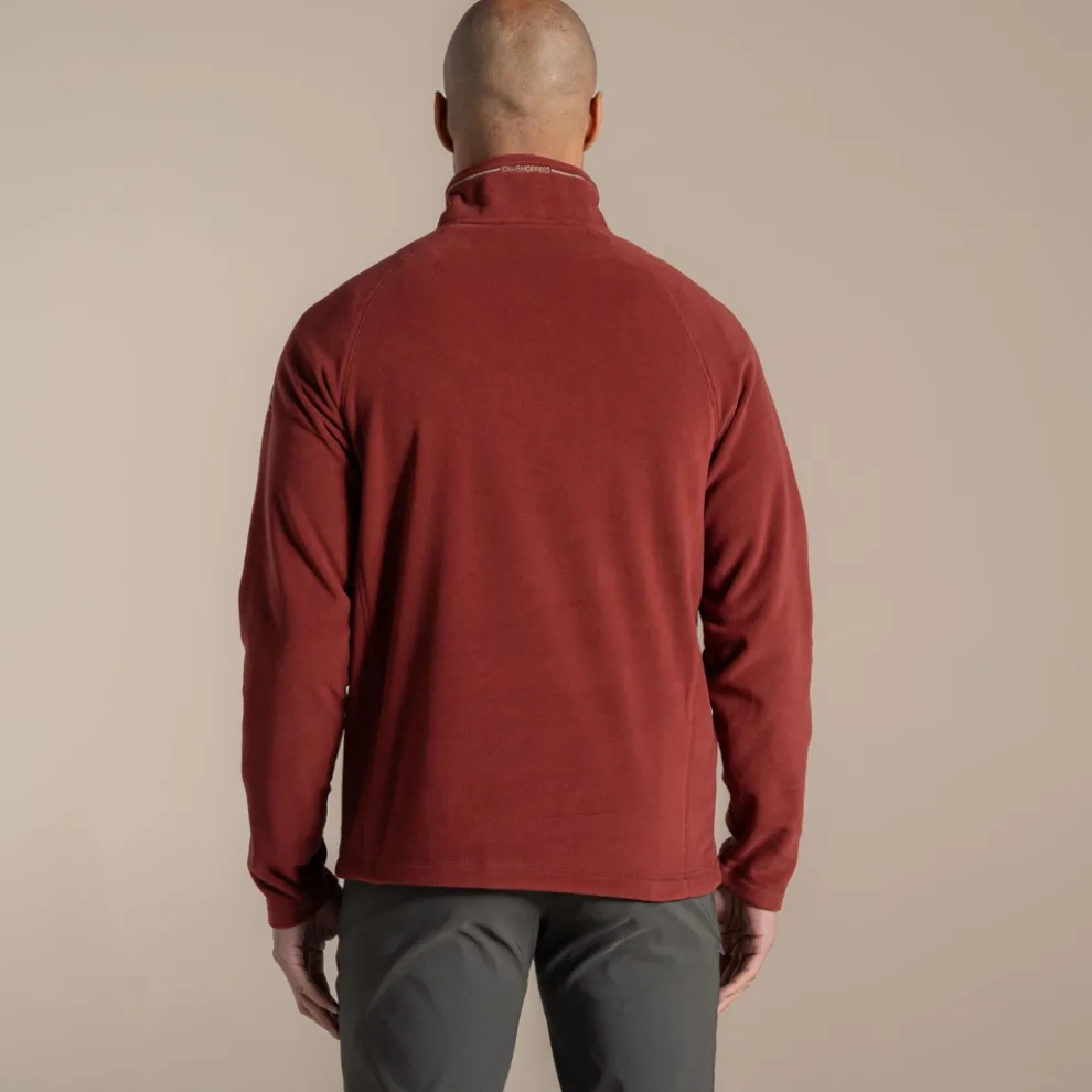 Men's Corey VI Half Zip Fleece | Red Jasper