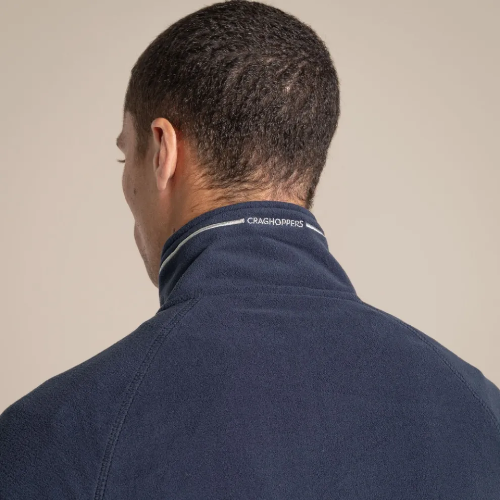 Men's Corey VI Half Zip Fleece | Dark Navy / Blue Navy Marl