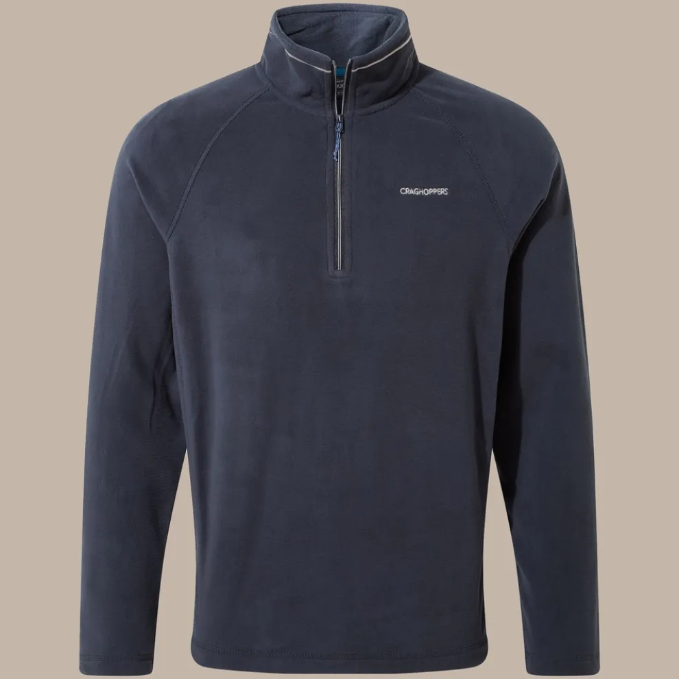 Men's Corey VI Half Zip Fleece | Dark Navy / Blue Navy Marl