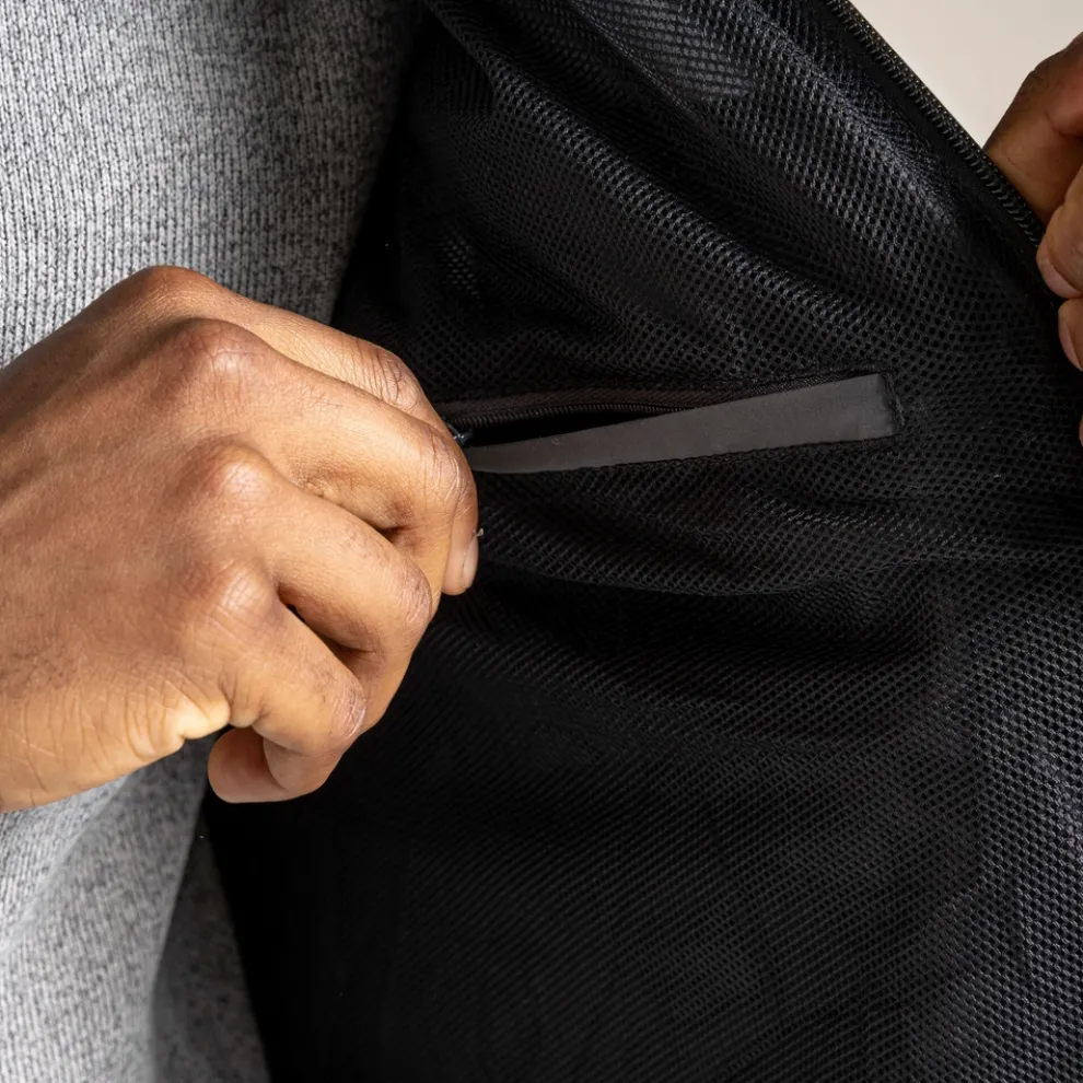 Men's Creevey Waterproof Jacket | Black Pepper