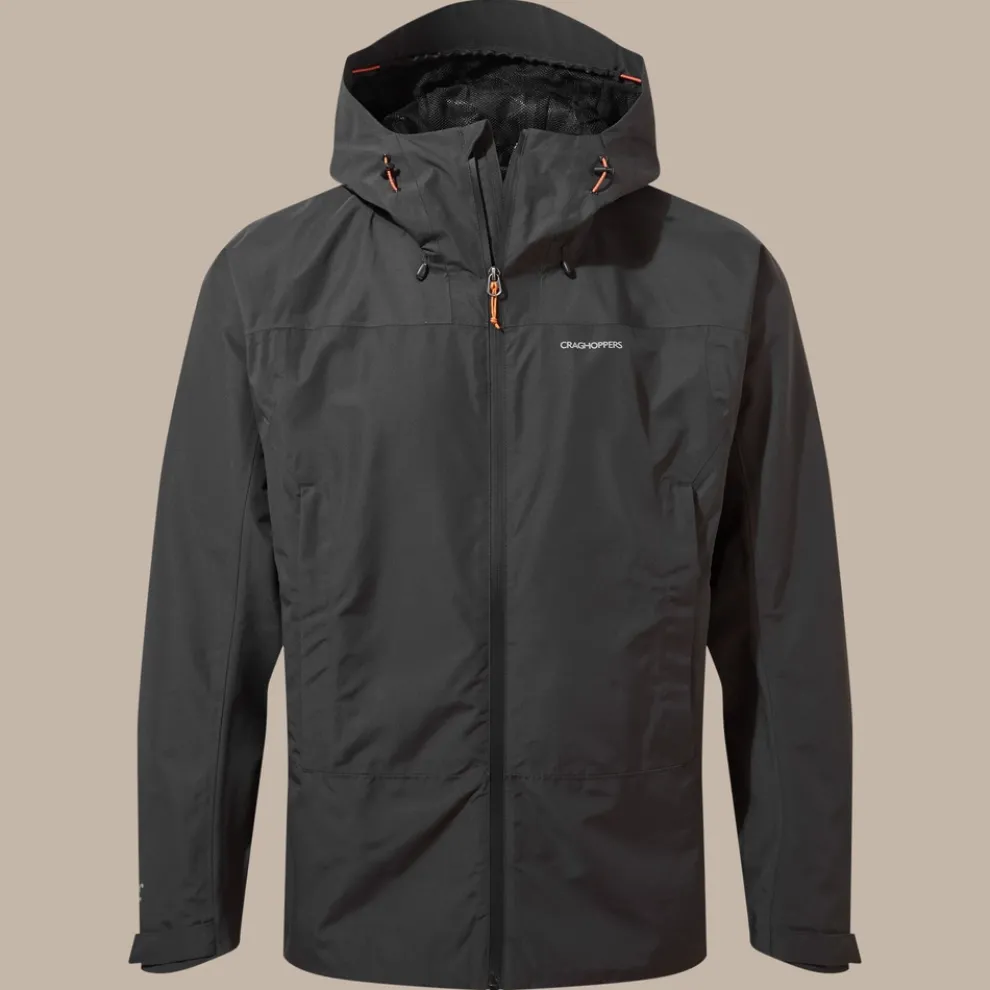 Men's Creevey Waterproof Jacket | Black Pepper