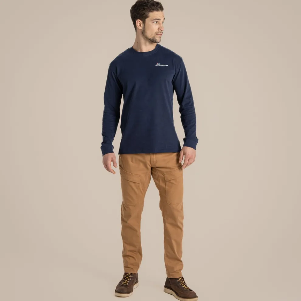 Men's Dillisk Long Sleeved Top | Blue Navy