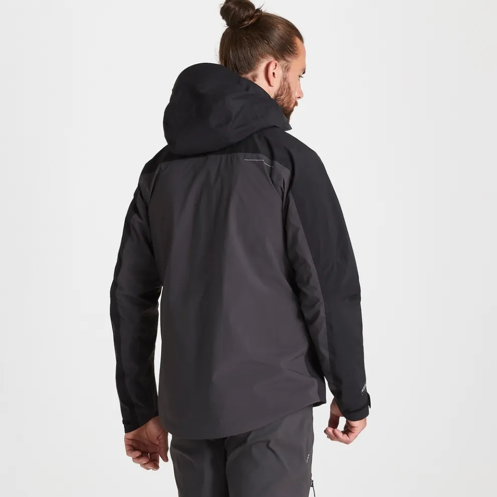 Men's Gryffin Stretch Waterproof Jacket | Black / Black Pepper
