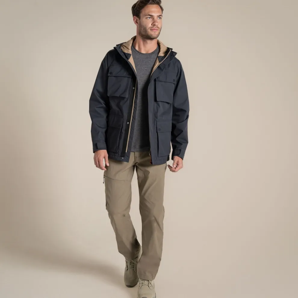 Men's Hartley Waterproof Jacket | Dark Iron