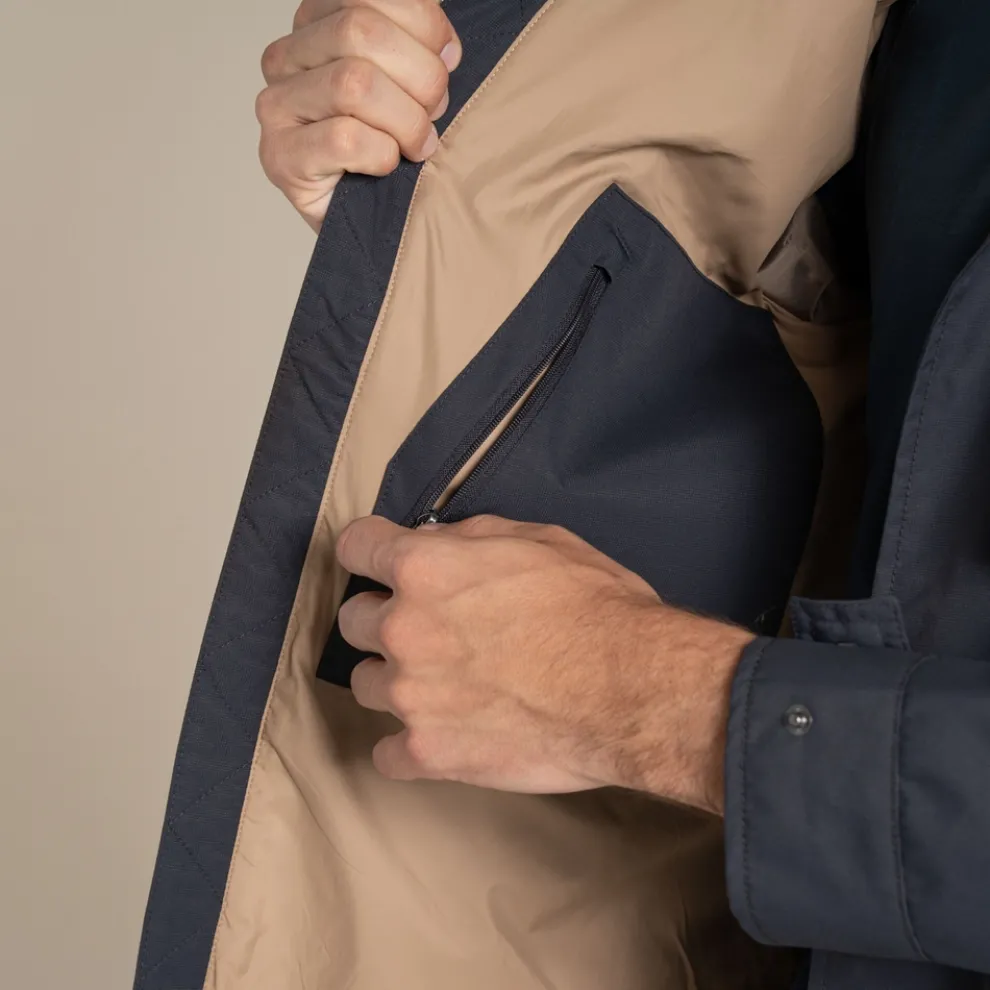 Men's Hartley Waterproof Jacket | Dark Iron