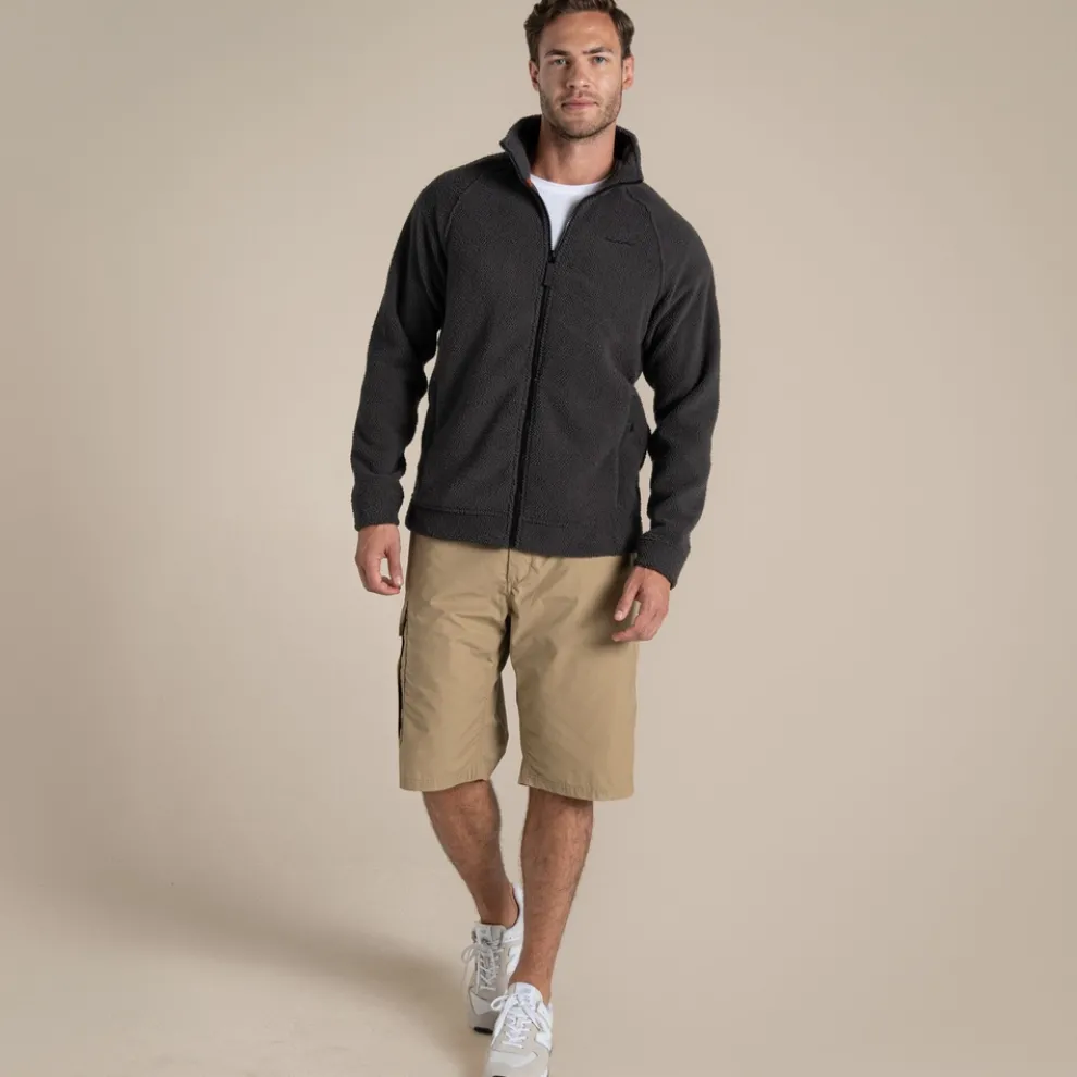 Men's Karlton Full Zip Fleece | Dark Iron