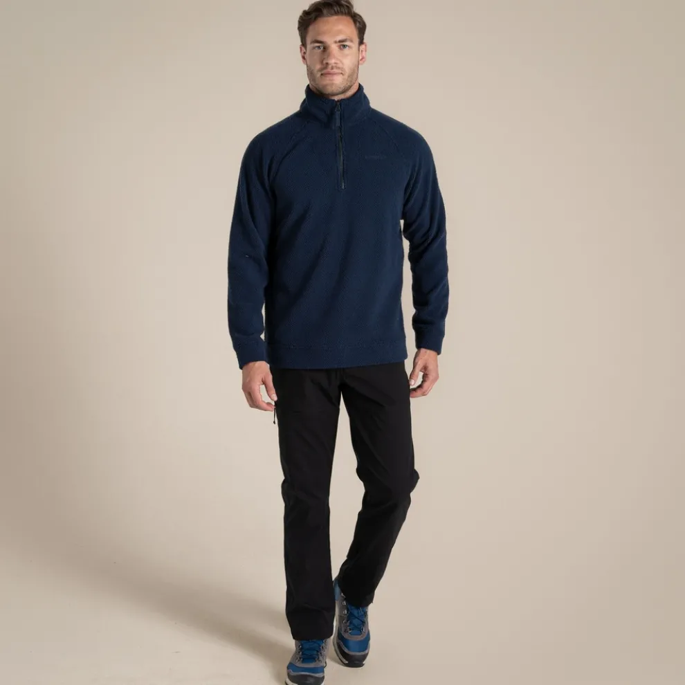 Men's Karlton Half Zip Fleece | Blue Navy