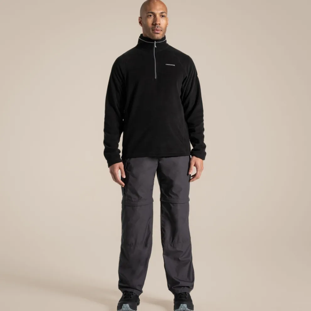 Men's Kiwi Convertible Trousers | Black Pepper