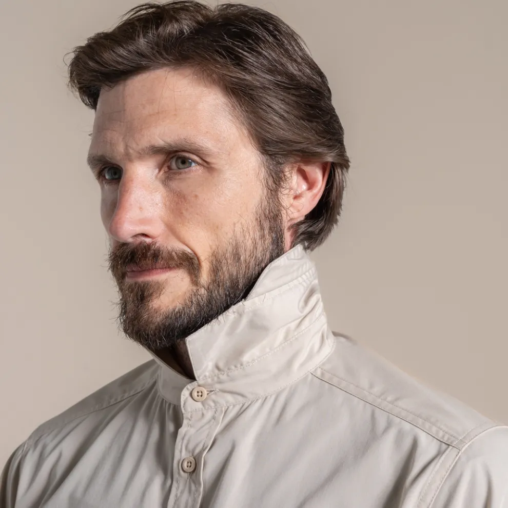 Men's Kiwi II Long Sleeved Shirt | Oatmeal