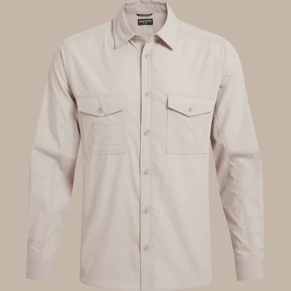 Men's Kiwi II Long Sleeved Shirt | Oatmeal