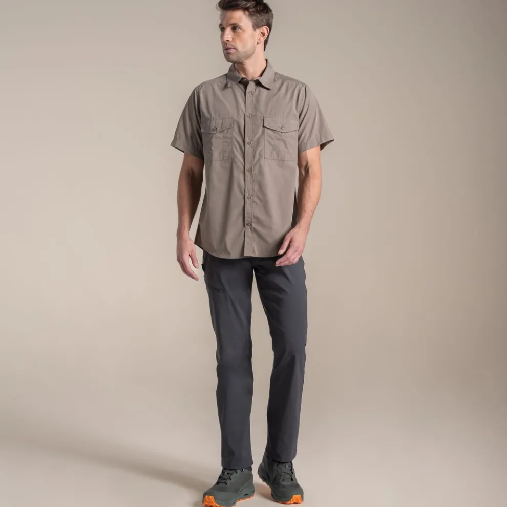 Men's Kiwi II Short Sleeved Shirt | Pebble