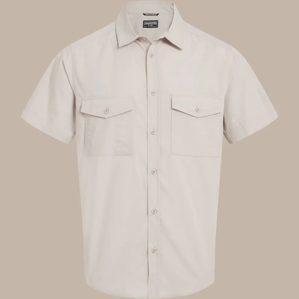 Men's Kiwi II Short Sleeved Shirt | Oatmeal
