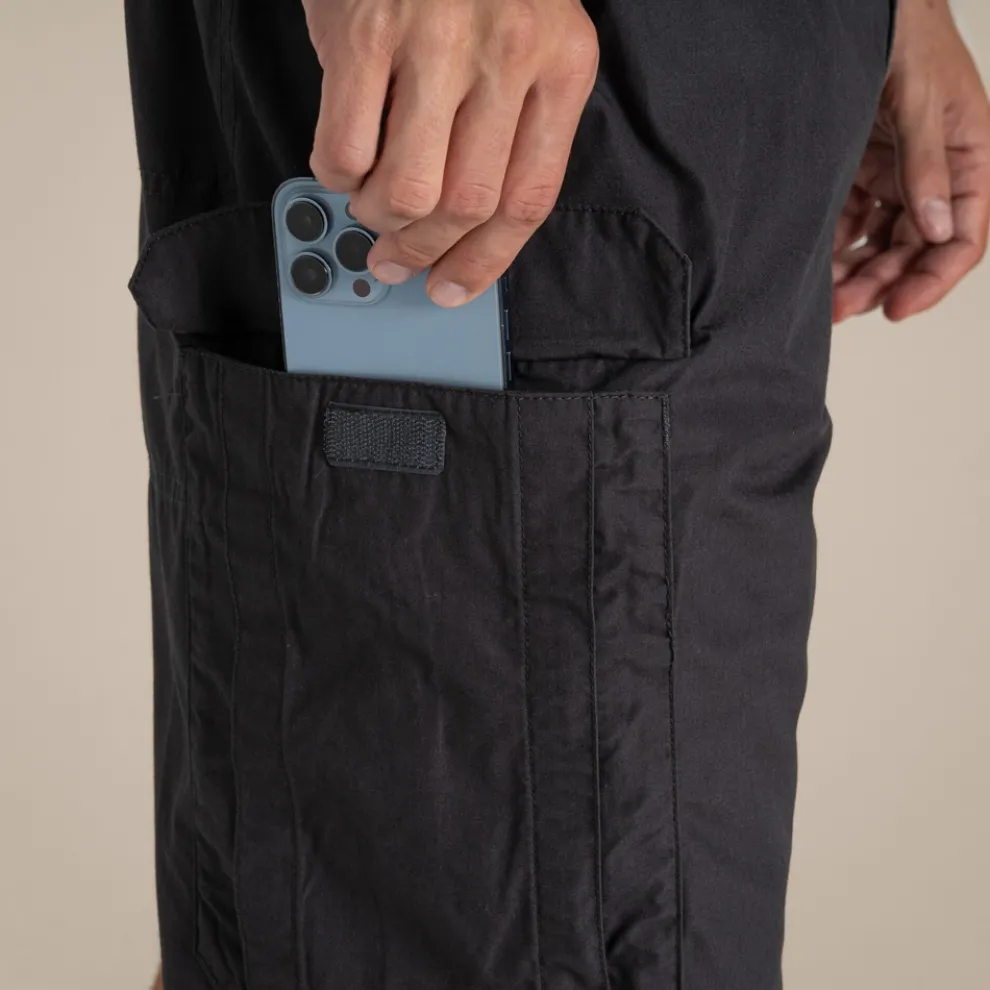 Men's Kiwi Long Short | Black Pepper