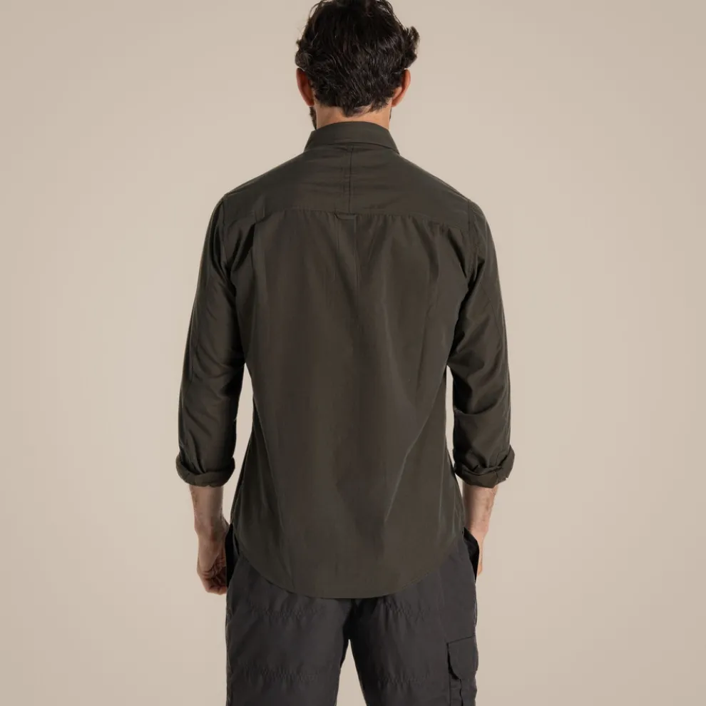 Men's Kiwi Long Sleeved Shirt | Woodland Green