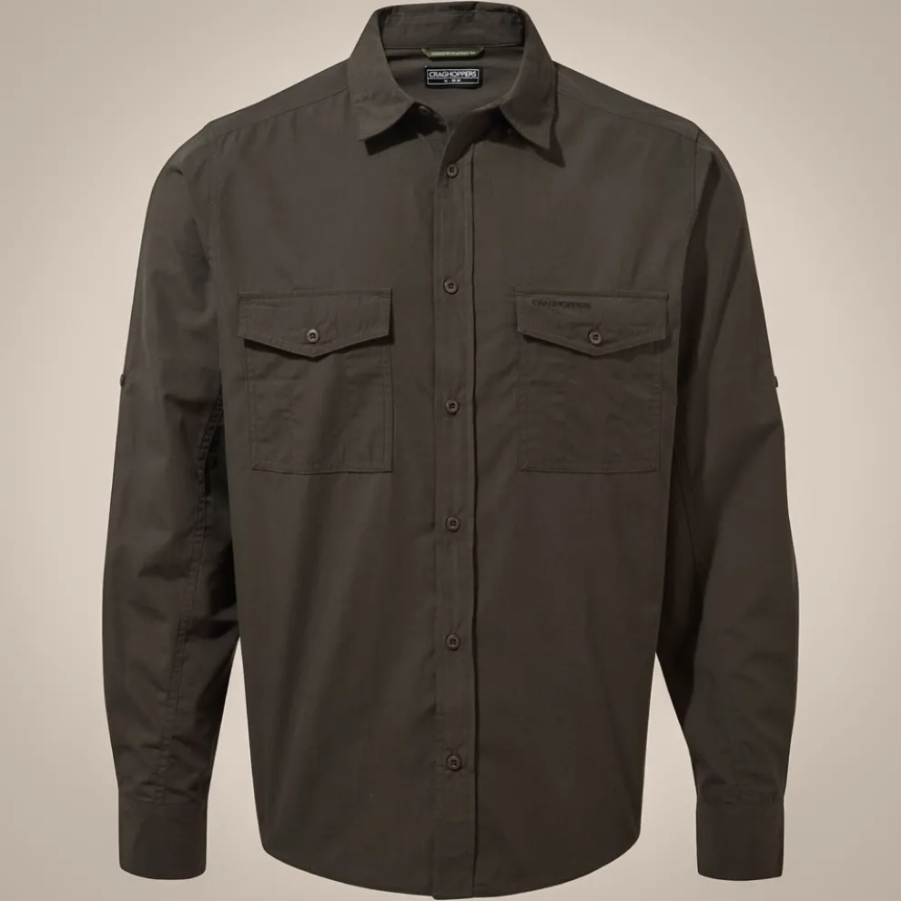 Men's Kiwi Long Sleeved Shirt | Woodland Green