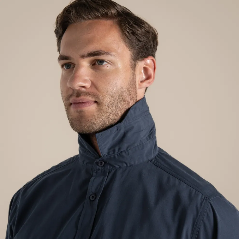 Men's Kiwi Long Sleeved Shirt | Ombre Blue