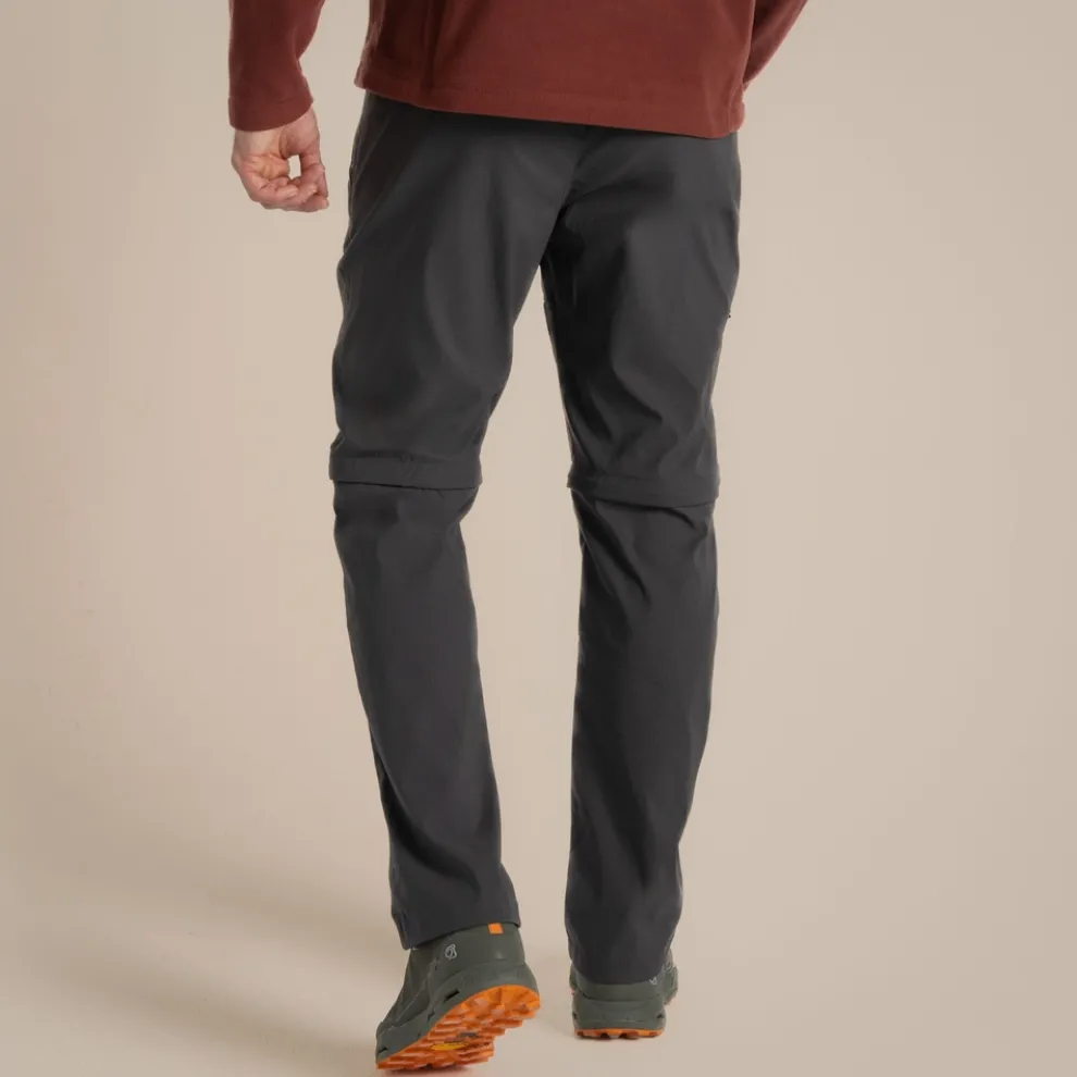 Men's Kiwi Pro II Convertible Trousers | Dark Lead