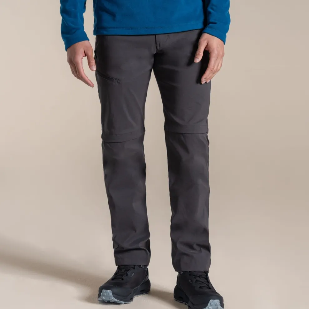 Men's Kiwi Pro III Convertible Trouser | Dark Lead