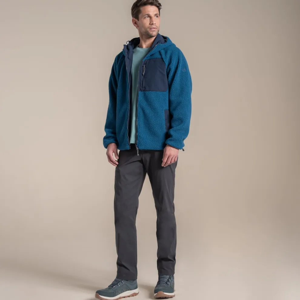 Men's Lingmoor Reversible Hooded Jacket | Poseidon Blue / Blue Navy