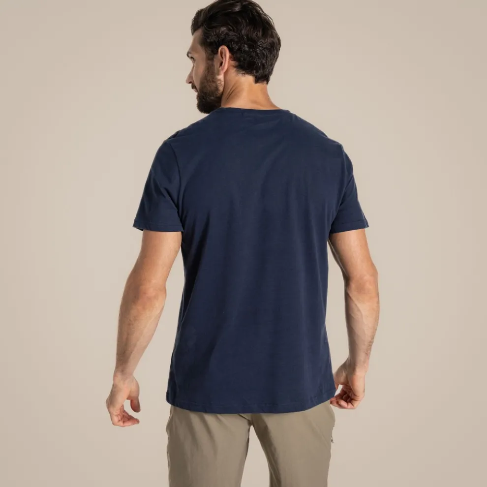 Men's Lucent Short Sleeved T-Shirt | Blue Navy Large Archive
