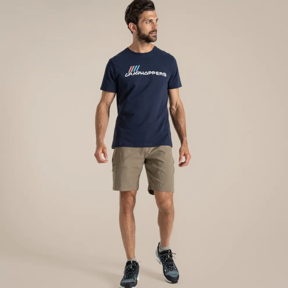 Men's Lucent Short Sleeved T-Shirt | Blue Navy Large Archive
