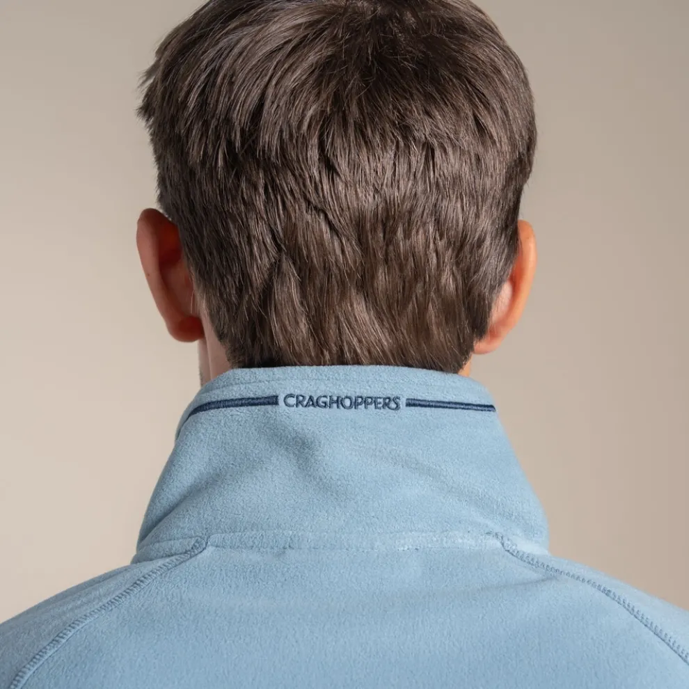 Men's National Trust Corey II Half Zip Fleece | Morning Fog