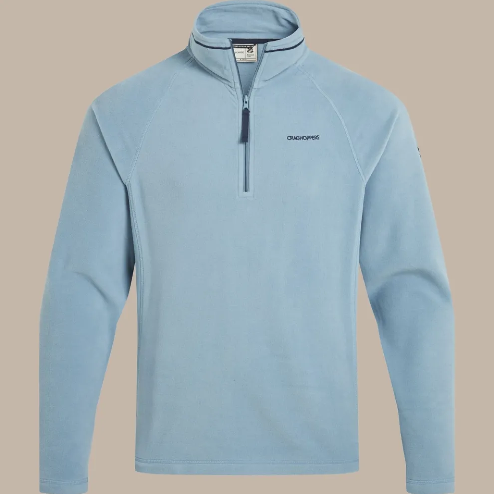 Men's National Trust Corey II Half Zip Fleece | Morning Fog