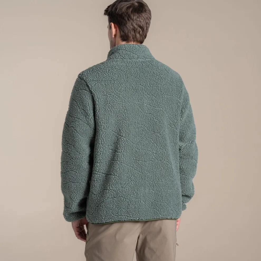 Men's National Trust Lathkill Full Zip Fleece | Laurel Green