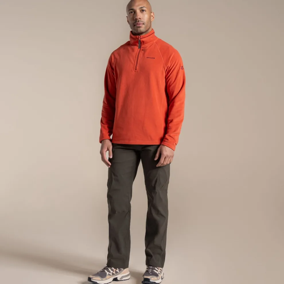Men's National Trust Corey II Half Zip Fleece | Feldspar