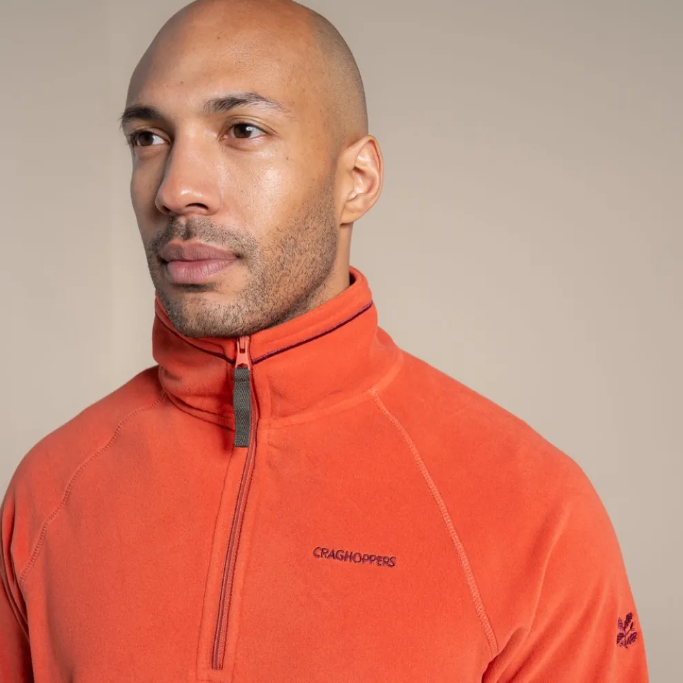 Men's National Trust Corey II Half Zip Fleece | Feldspar