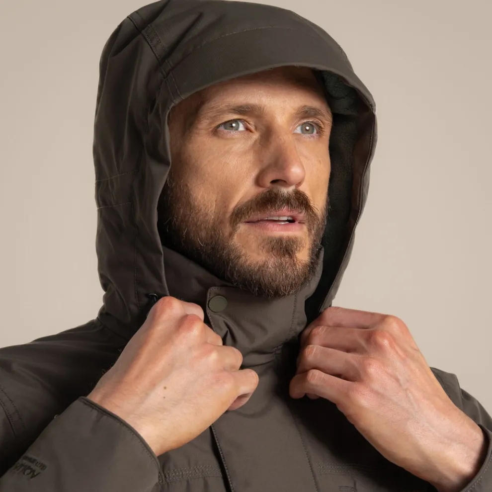 Men's National Trust Padley Waterproof Jacket | Woodland Green