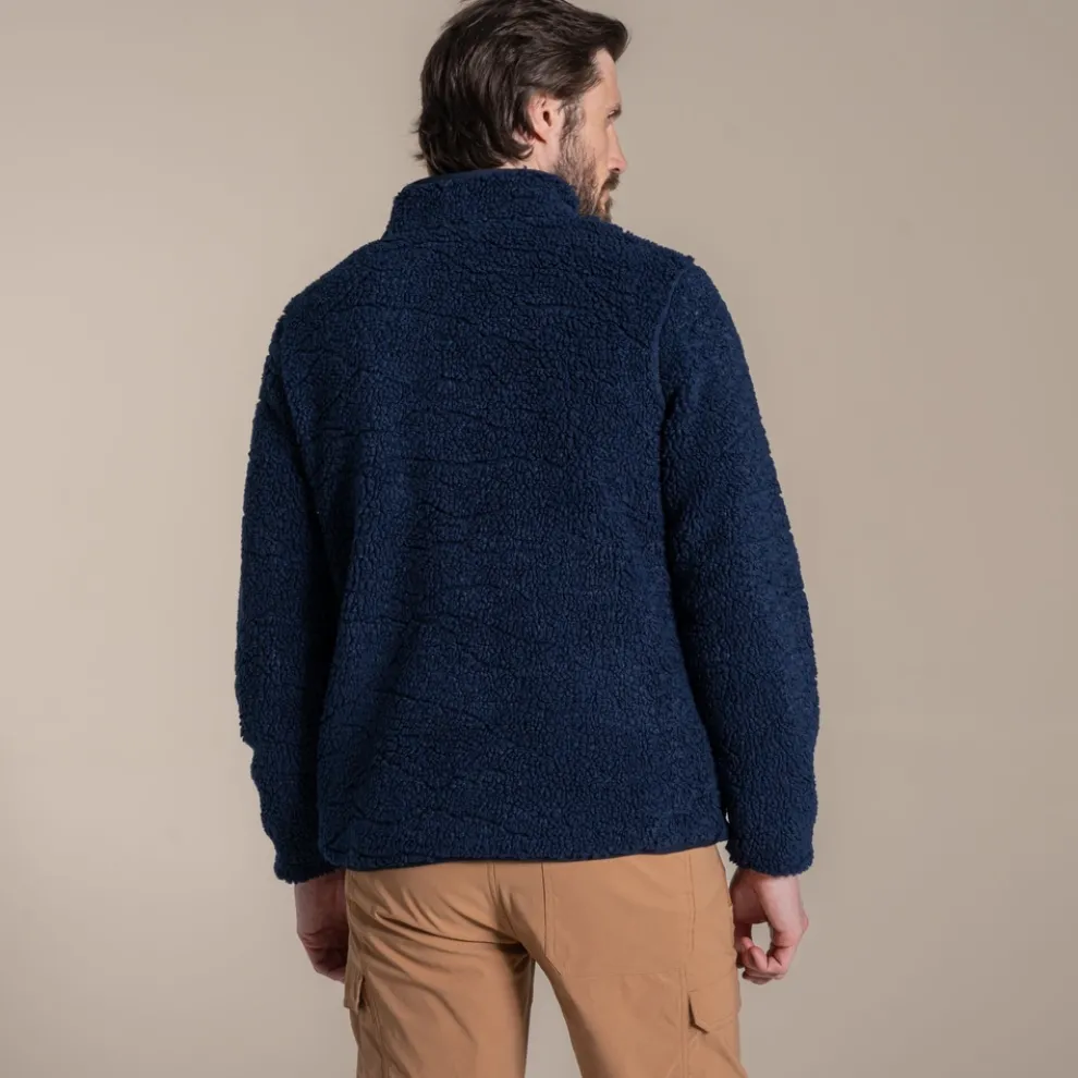 Men's National Trust Lathkill Full Zip Fleece | Blue Navy