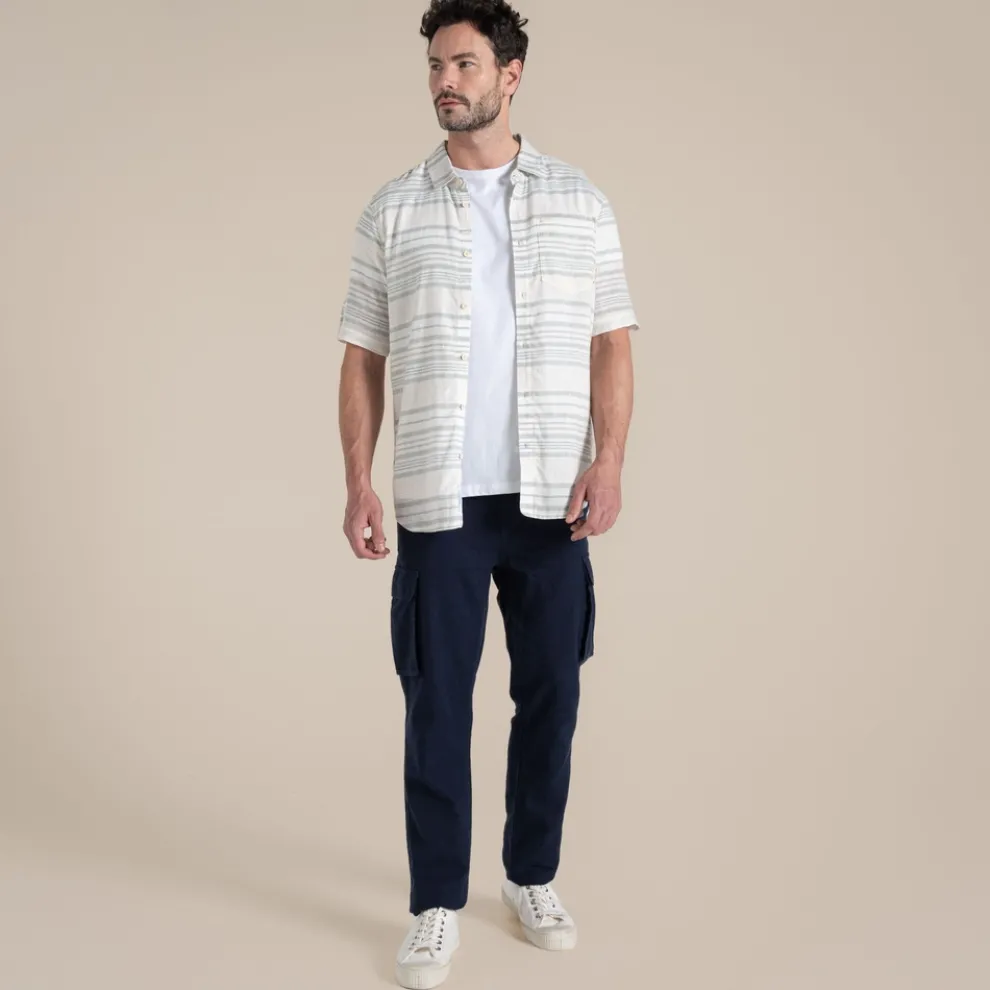 Men's Nosibotanical Howle Trousers | Blue Navy