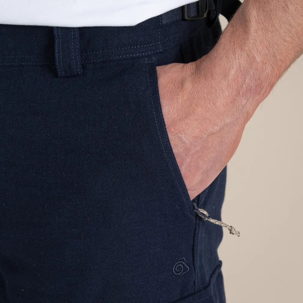 Men's Nosibotanical Howle Trousers | Blue Navy