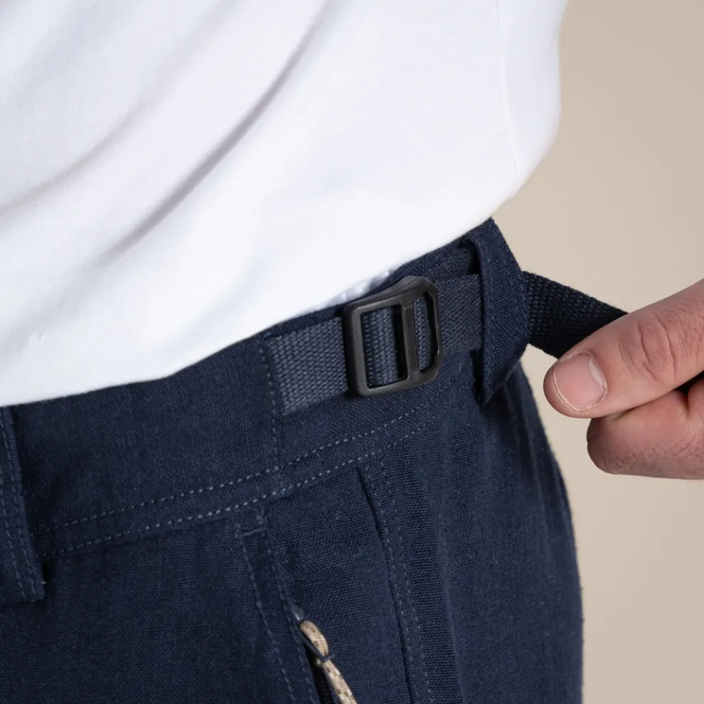 Men's Nosibotanical Howle Trousers | Blue Navy