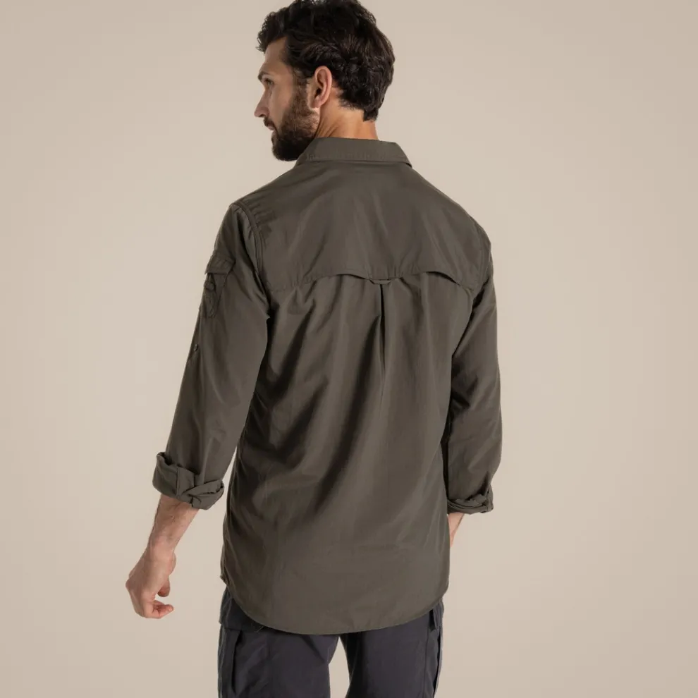 Men's NosiLife Adventure Long Sleeved Shirt III | Woodland Green
