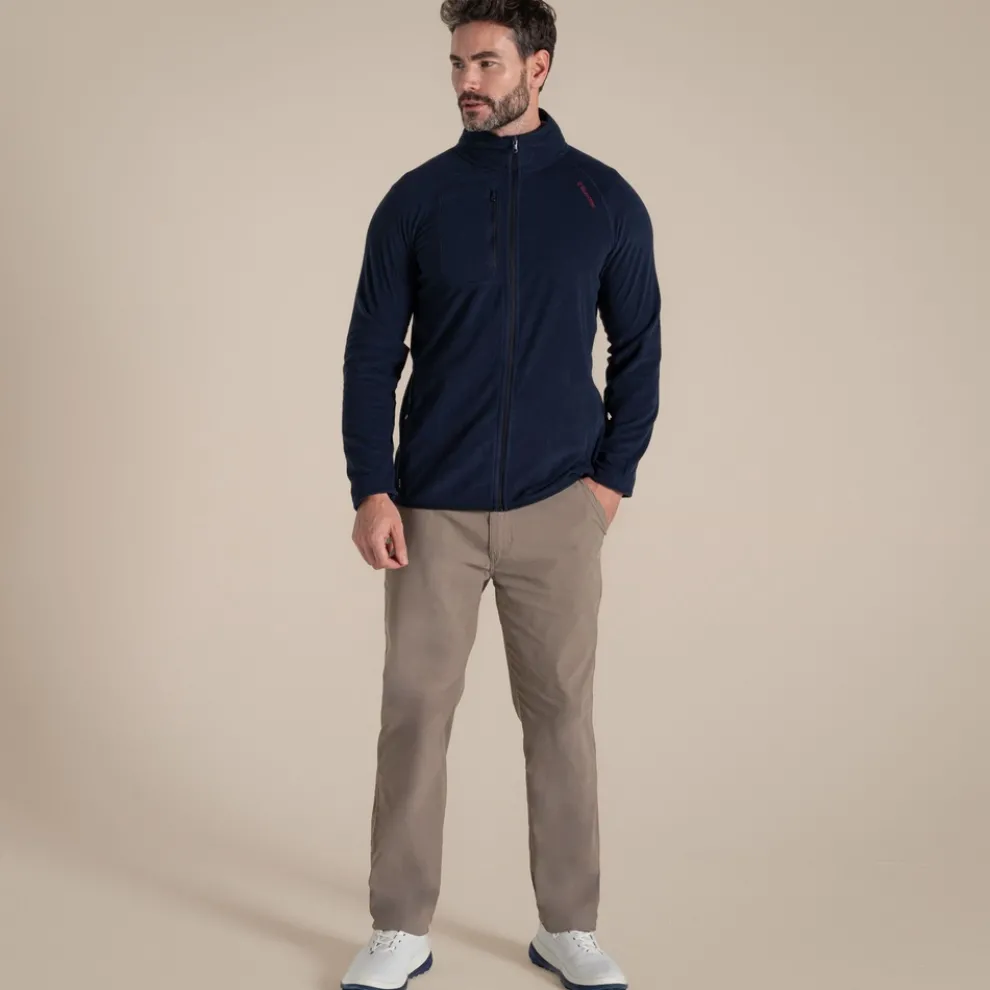 Men's NosiLife Bromsgrove Golf Full Zip Fleece | Blue Navy