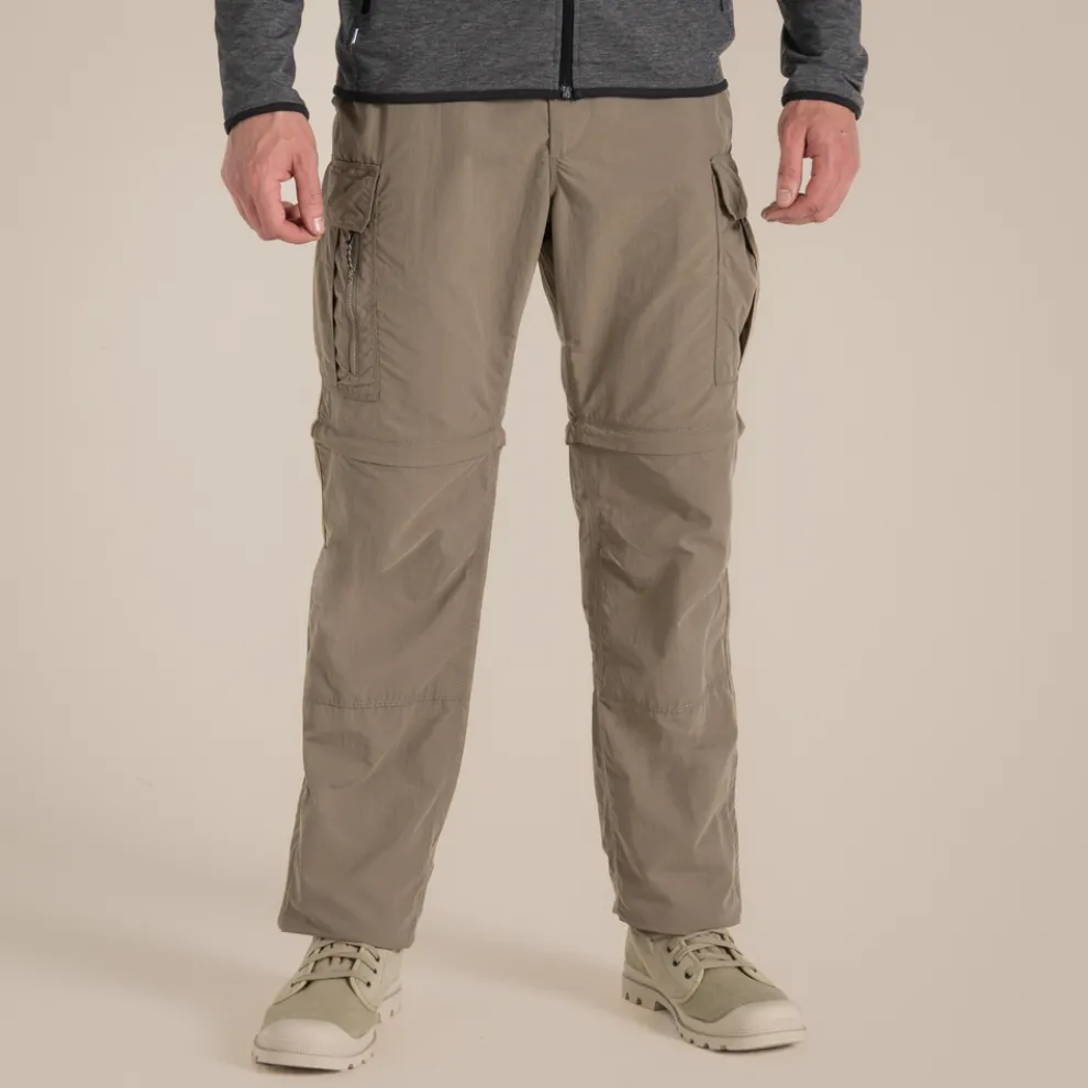 Men's NosiLife Convertible Cargo Trouser III | Pebble