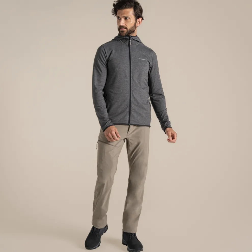 Men's NosiLife Deft Hooded Jacket | Black Pepper Marl